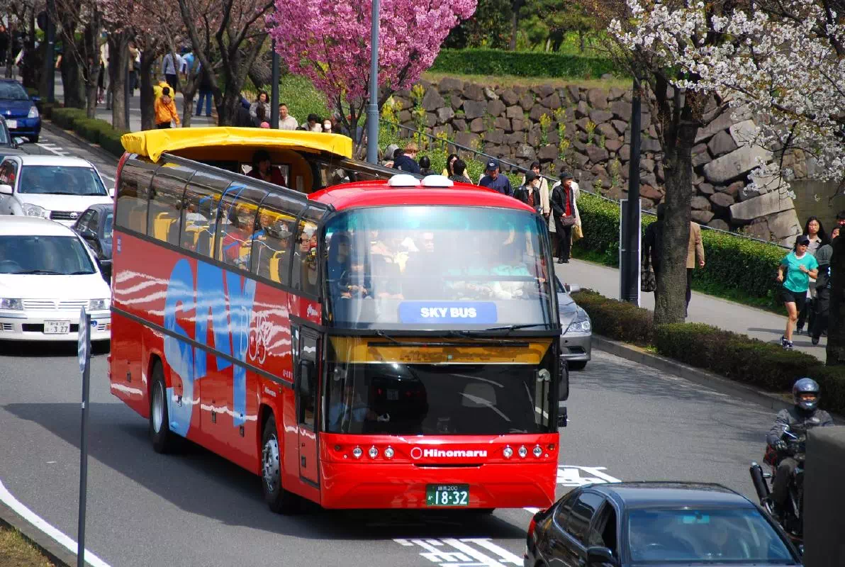 Tokyo Hop On Hop Off Sky Bus Tickets (24 or 48 Hours)