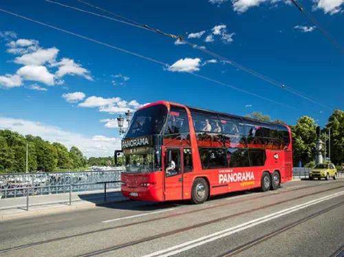 Stockholm Panoramic Non-Stop Sightseeing Bus Tour with Audio Guide