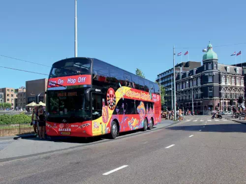 Amsterdam Hop On Hop Off Sightseeing Bus and Boat Tour