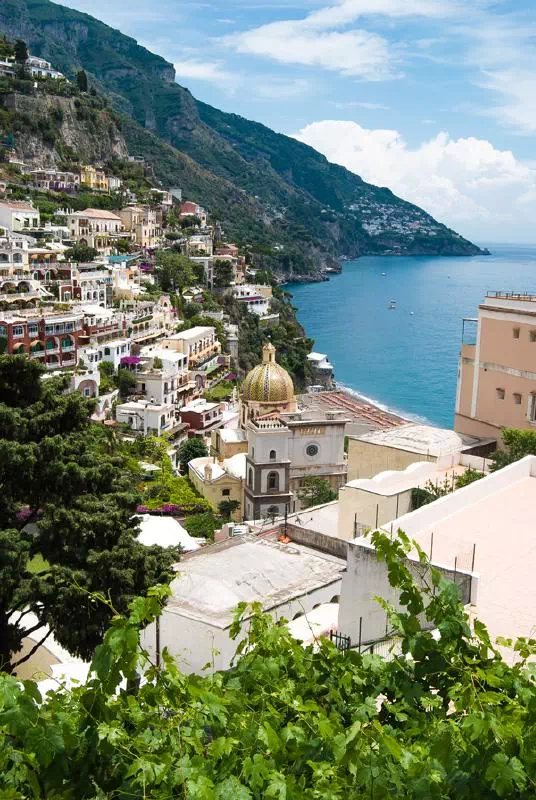 Positano & Amalfi Coast One Day Tour from Rome by High-Speed Train (Apr to Oct)