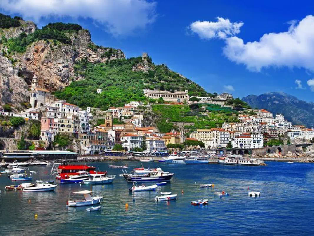 Positano & Amalfi Coast One Day Tour from Rome by High-Speed Train (Apr to Oct)