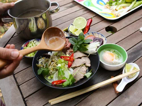 Vietnamese Cooking Class and Market Tour in Hanoi with Private Transfers