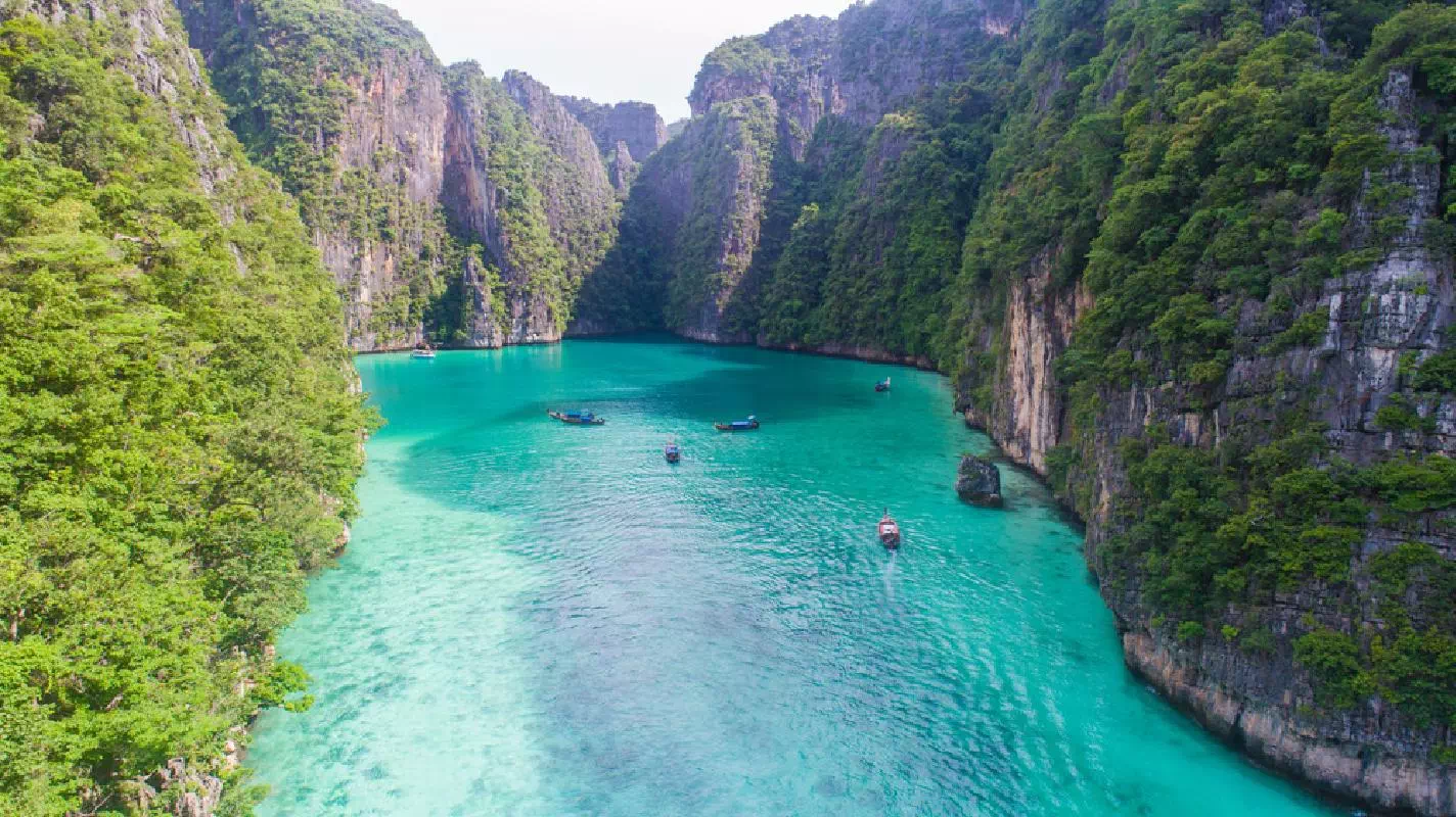 Phi Phi Sunrise Tour by Speedboat with Visits to Maya Bay and Bamboo Island