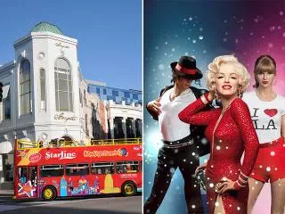 24-Hour Hop-On Hop-Off Bus Tour & Madame Tussauds Hollywood Admission