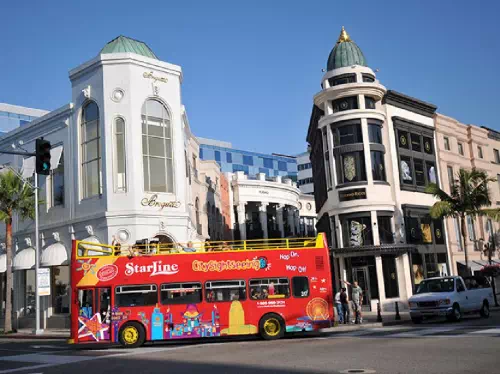24-Hour Hop-On Hop-Off Bus Tour & Madame Tussauds Hollywood Admission