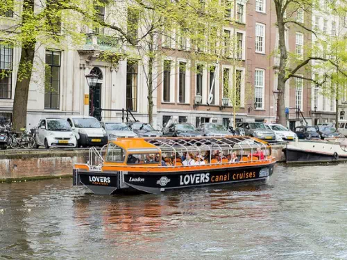 Amsterdam 1 Hour Canal Sightseeing Cruise with Audioguide