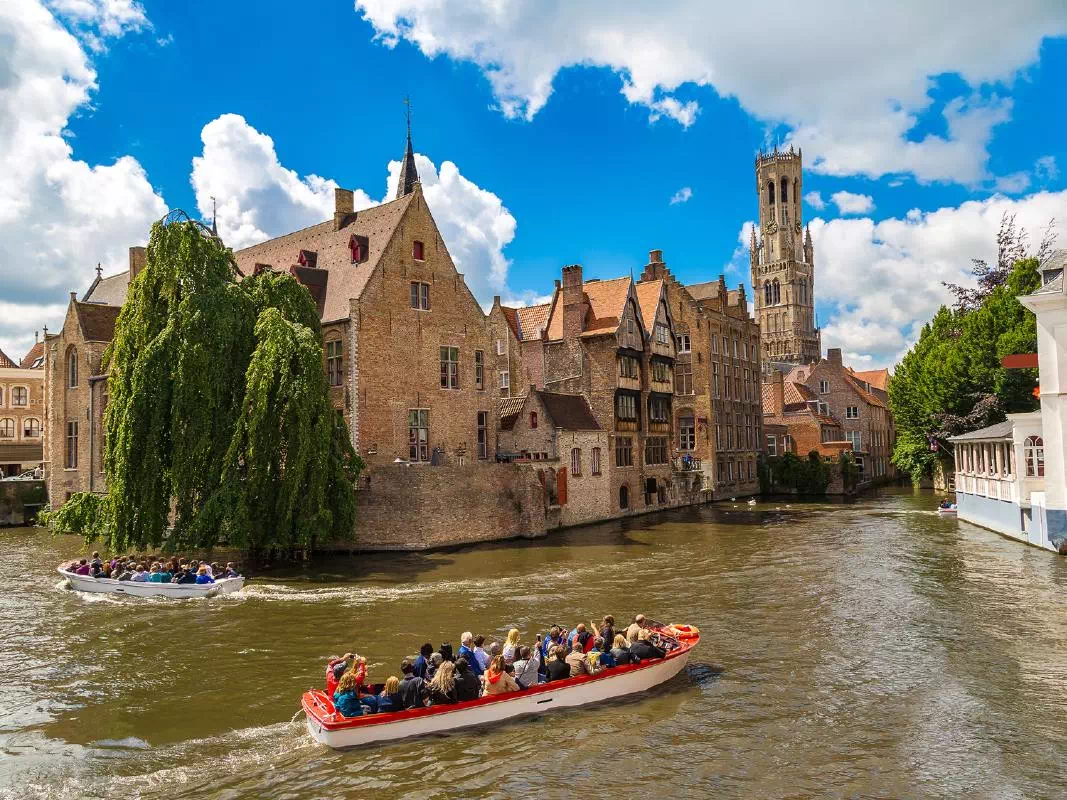 Bruges Full Day Excursion from Paris with Guided Walking Tour