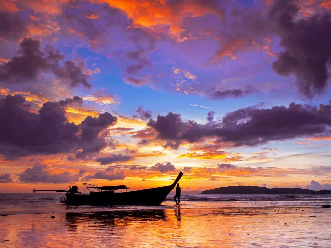 Private Ao Nang Sunset Cruise and Dinner from Krabi
