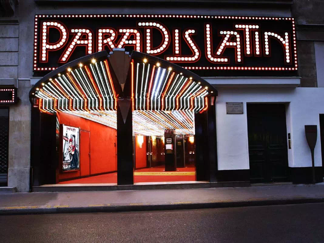 Paradis Latin Cabaret Show in Paris with Champagne and Optional Dinner