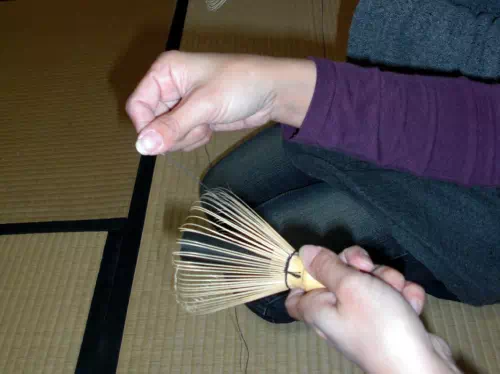Bamboo Chasen (Tea Whisk) Making Experience in Nara