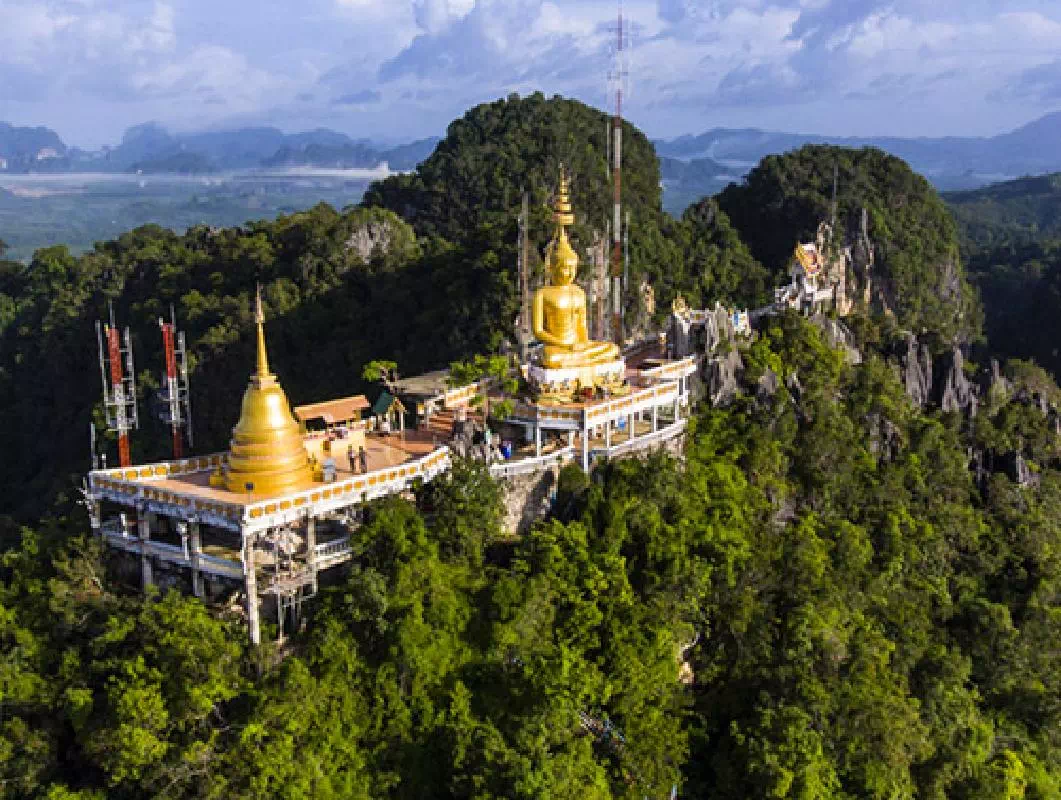Krabi Town Half Day Tour with Tiger Cave Temple Visit