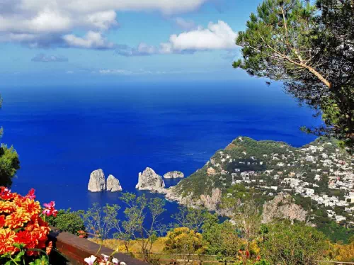 Capri from Naples by Hydrofoil Day Trip with Free Time in Anacapri and Lunch