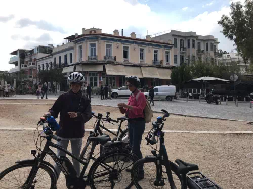 Athens Old and Modern City Electric Bike Guided Tour