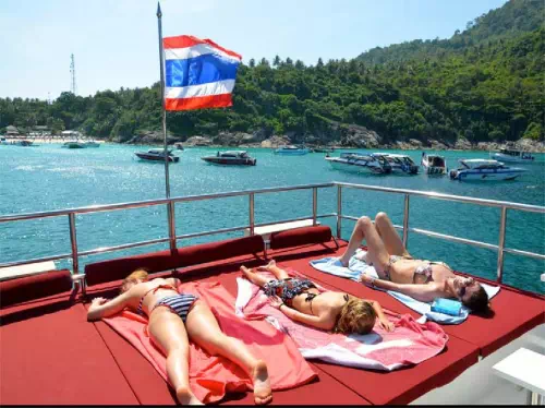 Full Day Koh Racha Yai Adventure with Cruise from Phuket