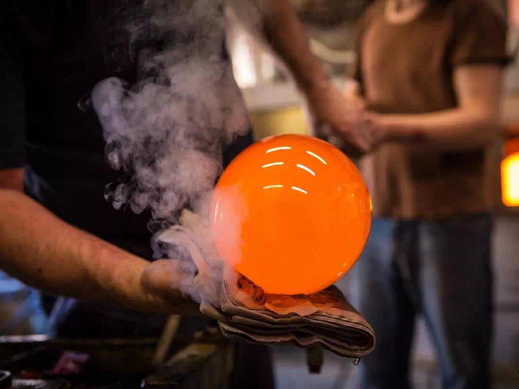 Venice Glassblowing Demonstration and Glass Factory Tour