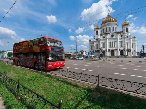 Moscow Hop On Hop Off City Sightseeing Bus Tour 