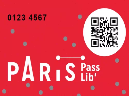 Paris Passlib Discount Card with Access to 50 Top Attractions & Public Transport