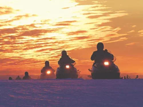 Lapland 2-Day Snowmobile Safari with Santa Claus Village Visit