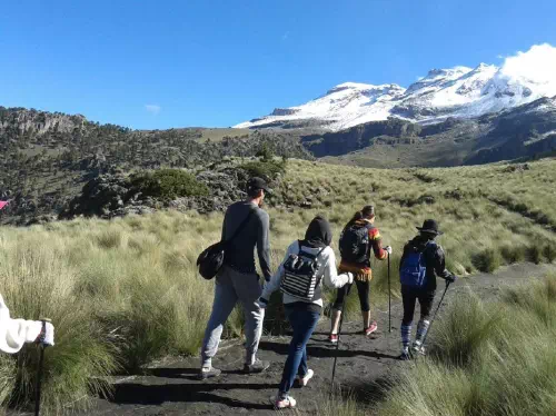 Volcanoes Natural Park Guided Hiking Adventure from Mexico
