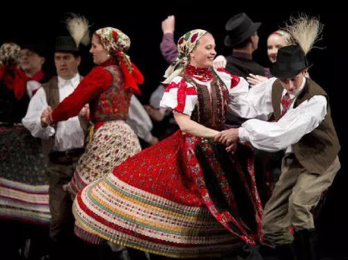 Hungarian Folklore Performance in Budapest
