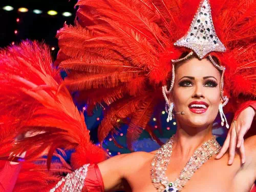 Moulin Rouge Paris Show with Seine River Cruise and Hotel Transfers