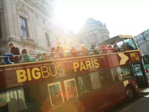Paris Hop On Hop Off Sightseeing Bus Tour