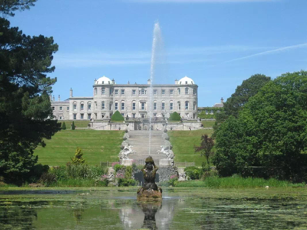 South Coast with Powerscourt Gardens and Glendalough Day Tour from Dublin