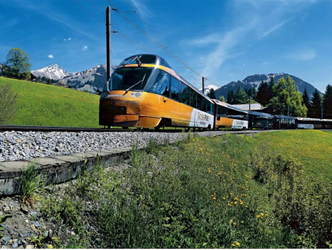 Swiss Train Transfer Ticket: 2nd Class