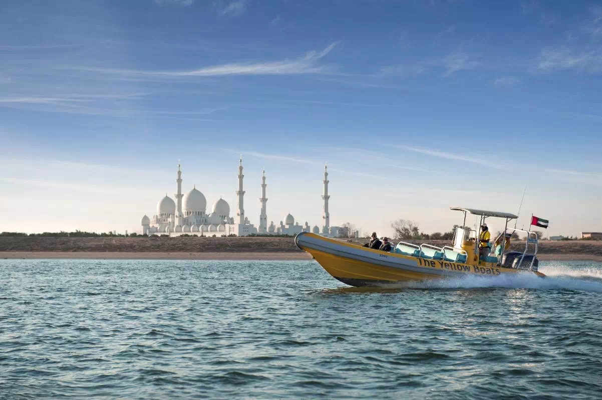 Abu Dhabi The Yellow Boat Tour from Emirates Palace Marina