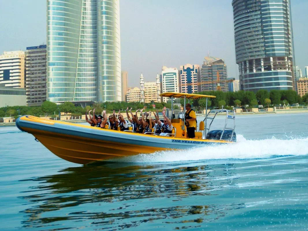 Abu Dhabi The Yellow Boat Tour from Emirates Palace Marina