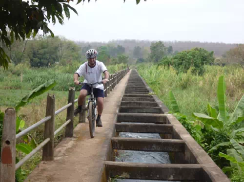 Sri Lanna National Park Mountain Bike and Kayak Adventure from Chiang Mai