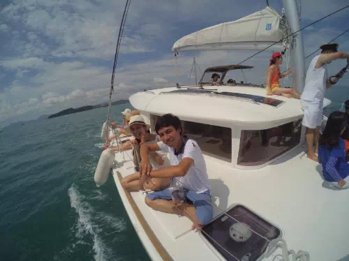 Maithon Island Catamaran Cruise with Snorkeling Adventure from Southern Phuket