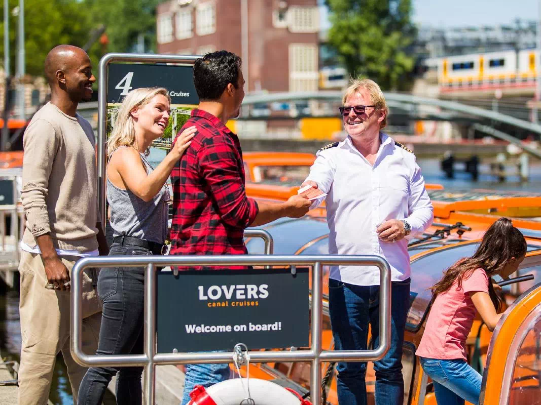 Amsterdam 24-Hour Hop On Hop Off Cruise with Heineken Experience Ticket