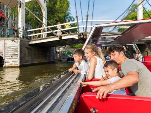 Amsterdam 24-Hour Hop On Hop Off Cruise with Heineken Experience Ticket