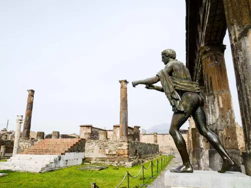 Pompeii and Vesuvius Crater Day Trip from Naples with Lunch and Wine Tasting