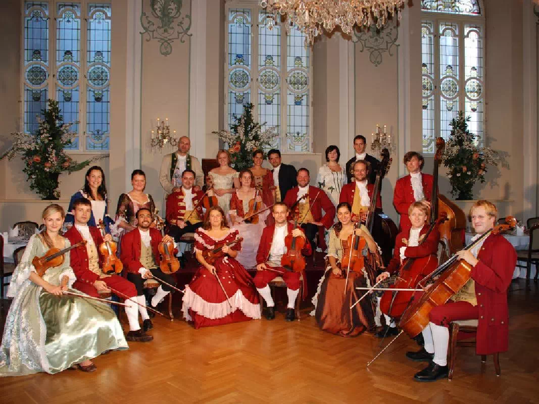 Salzburg St. Peter Stiftskulinarium Mozart Concert with 3-Course Dinner