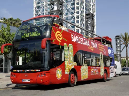 Barcelona Hop On Hop Off Tour by Double-Decker Bus with Optional Boat Cruise