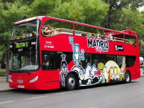 Madrid Hop On Hop Off Bus City Sightseeing Tour