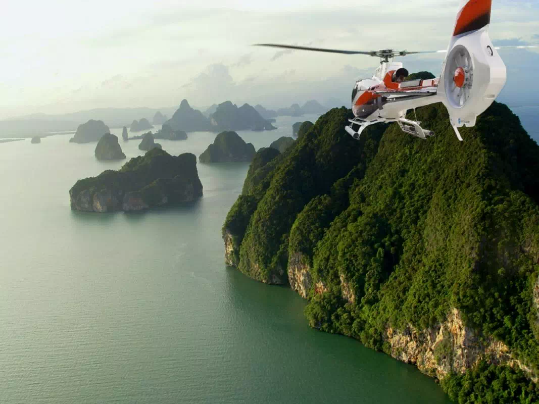 Phang Nga Bay Private Helicopter Sightseeing Ride from Phuket