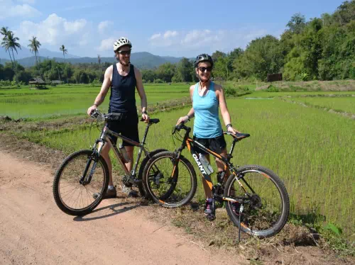 Mae Sa Valley Bike and Mae Ping River Boat Tour from Chiang Mai