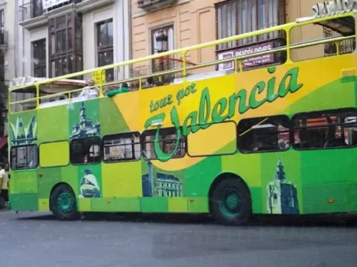 Valencia Sightseeing Hop On and Hop Off Bus Tour with Audio Guide