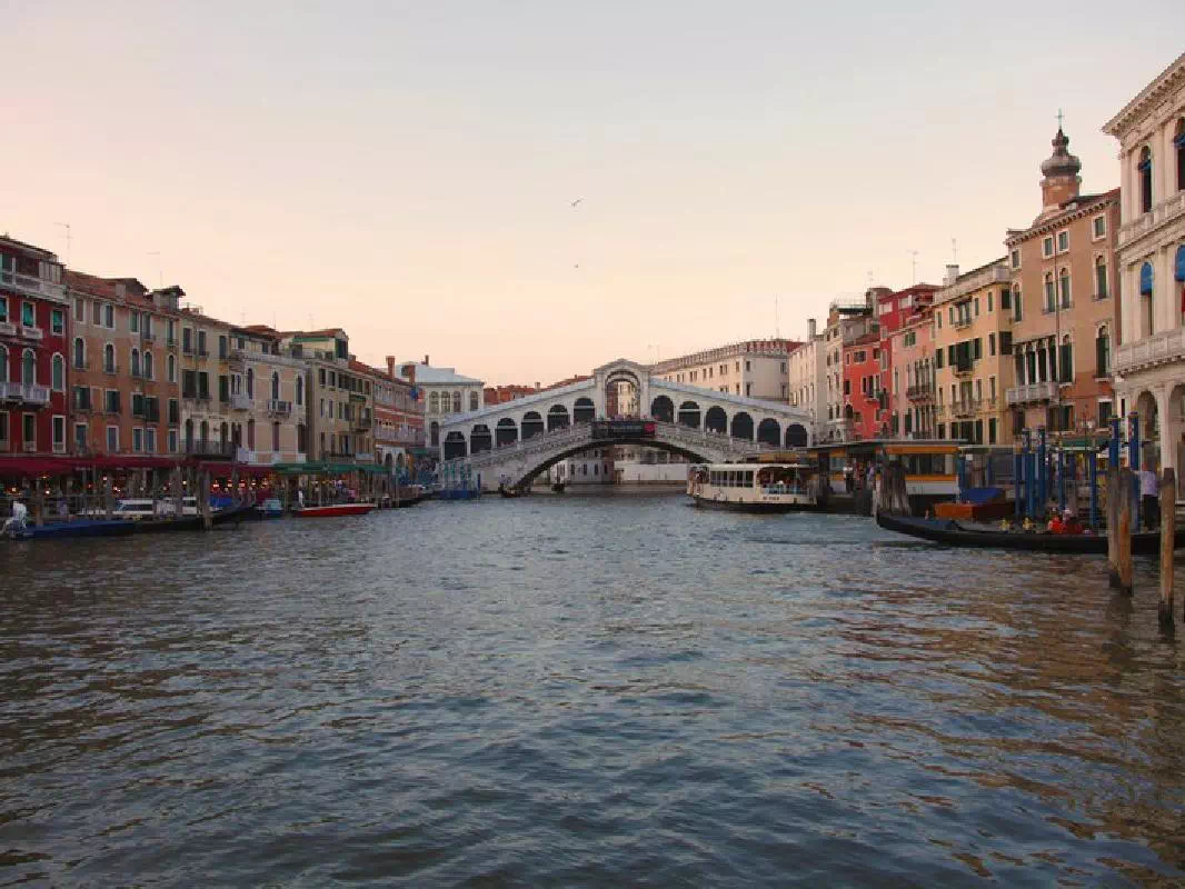 Venice Walking Tour with Saint Mark's Basilica Entry and Grand Canal Water Taxi