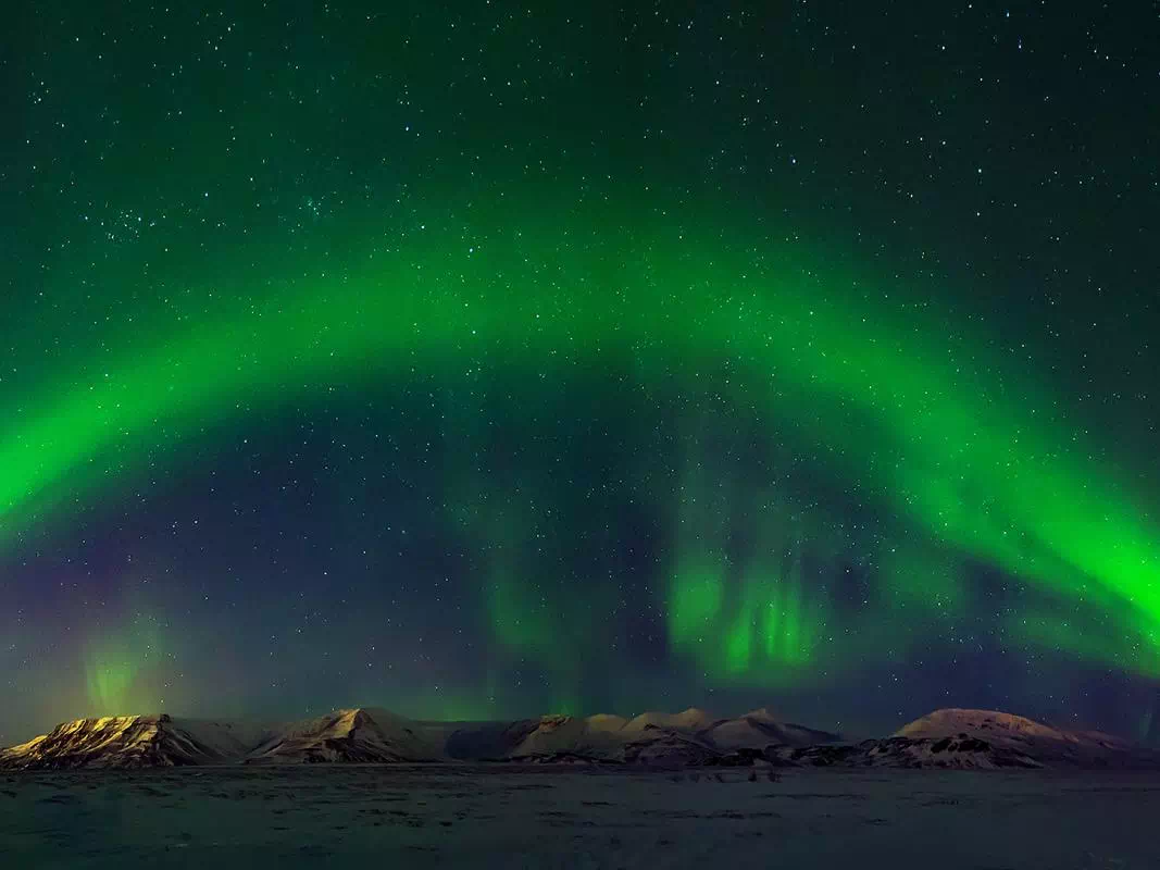 Iceland Golden Circle and Northern Lights Tour from Reykjavik