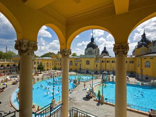 Szechenyi Spa Baths Experience in Budapest with Private Cabin