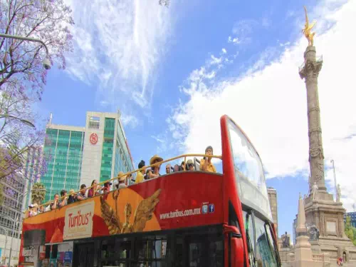 24-Hour Hop On Hop Off Double-Decker Guided Bus Tour of Mexico City
