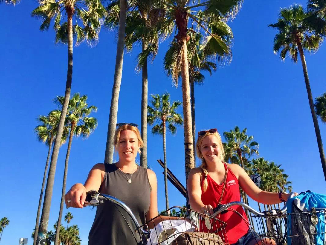 Los Angeles Guided Full Day Tour with Bike Ride Through Santa Monica