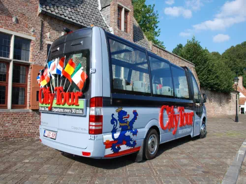 Bruges Sightseeing Tour by Minibus with Multilingual Audio Guide