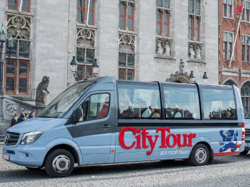 Bruges Sightseeing Tour by Minibus with Multilingual Audio Guide