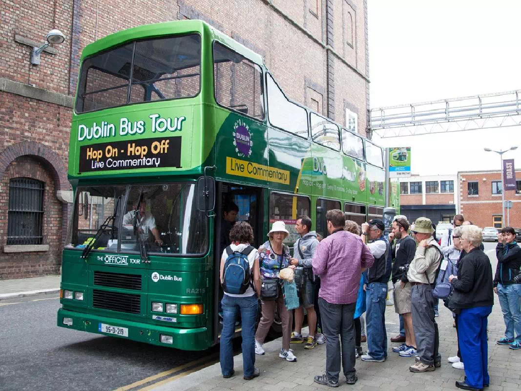 Dublin 3-Day Travel Card with Hop on Hop off, Airport Shuttle & Public Transport