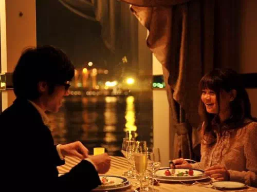 Tokyo Bay Night Time Romantic Gourmet Dinner Cruise